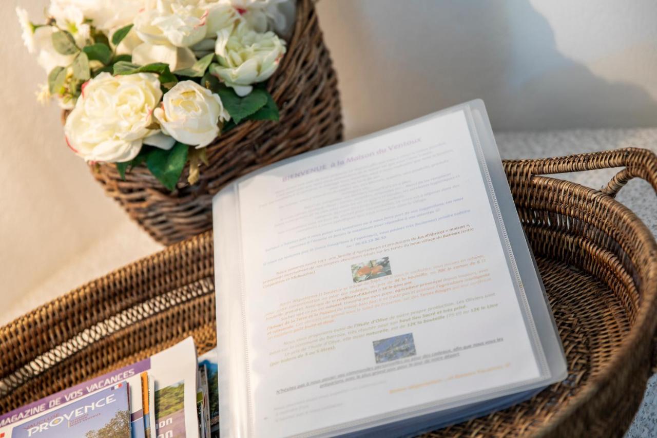 Portail Du Ventoux Central Luxe Jardin Linge Fourni Malaucène Εξωτερικό φωτογραφία